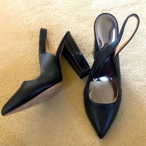 Coach sling back heels